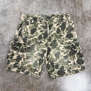 Aeropostal‎ Baggy Camo Cargo Shorts Size 36